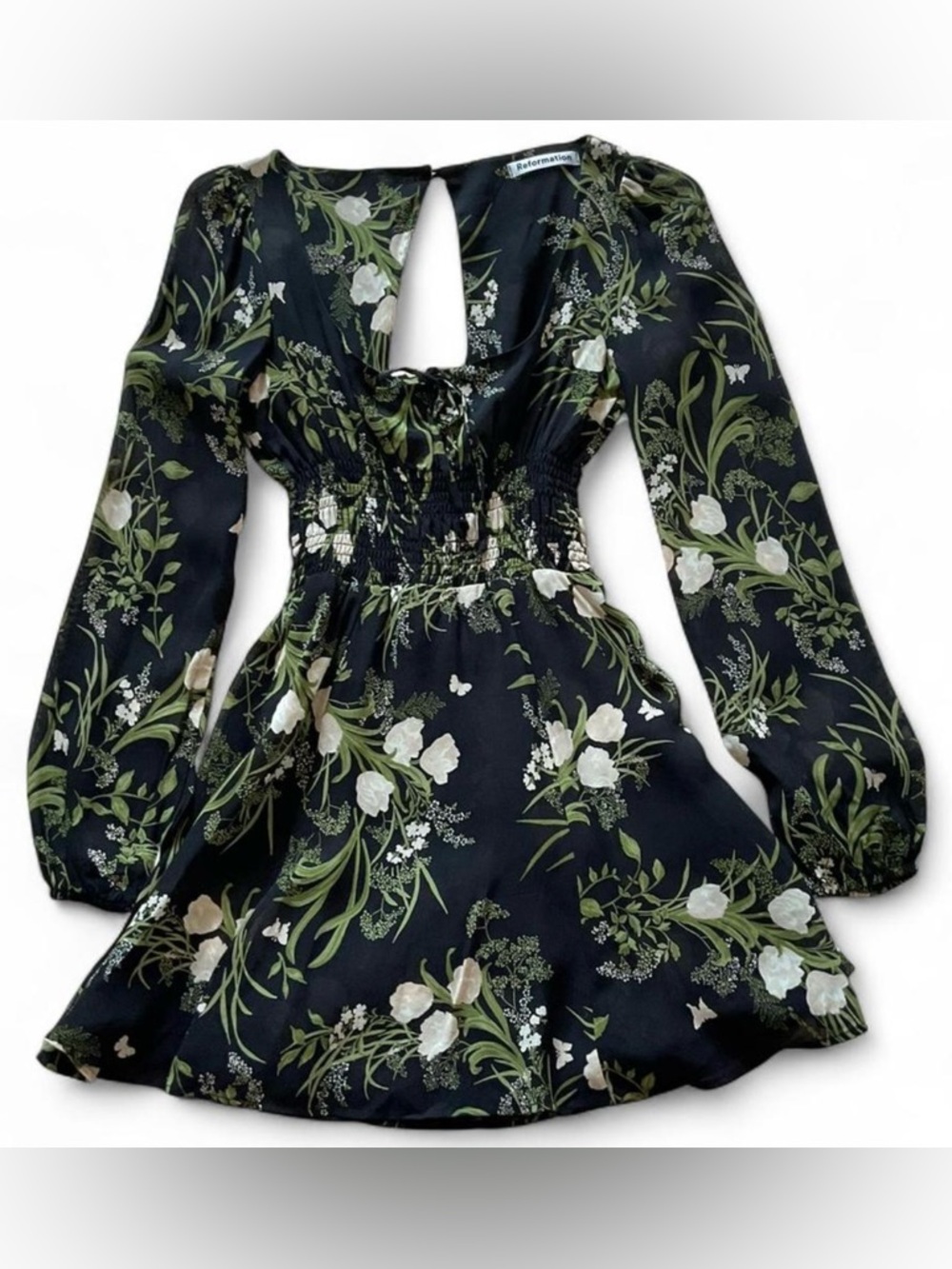 REFORMATION Wilder Mini Dress in Anastasia Floral Print